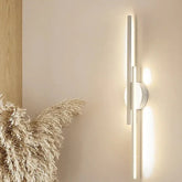 Fjärrstyrd Svart Minimalistisk Dubbelrör Sovrum Vägglampa